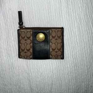 Coach card holder
